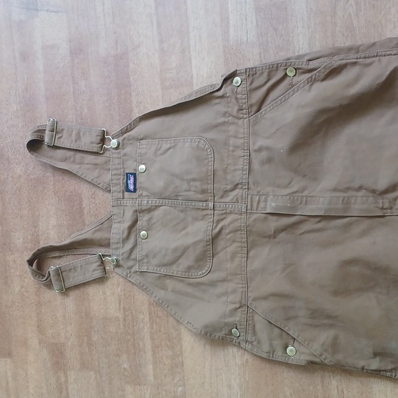 Dickies Bibed Overalls Work Wear 36x32 - Picture 3 of 7